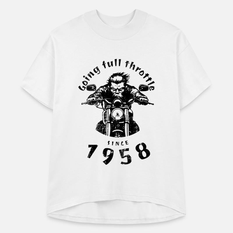 66th birthday Going full throttle since 1958