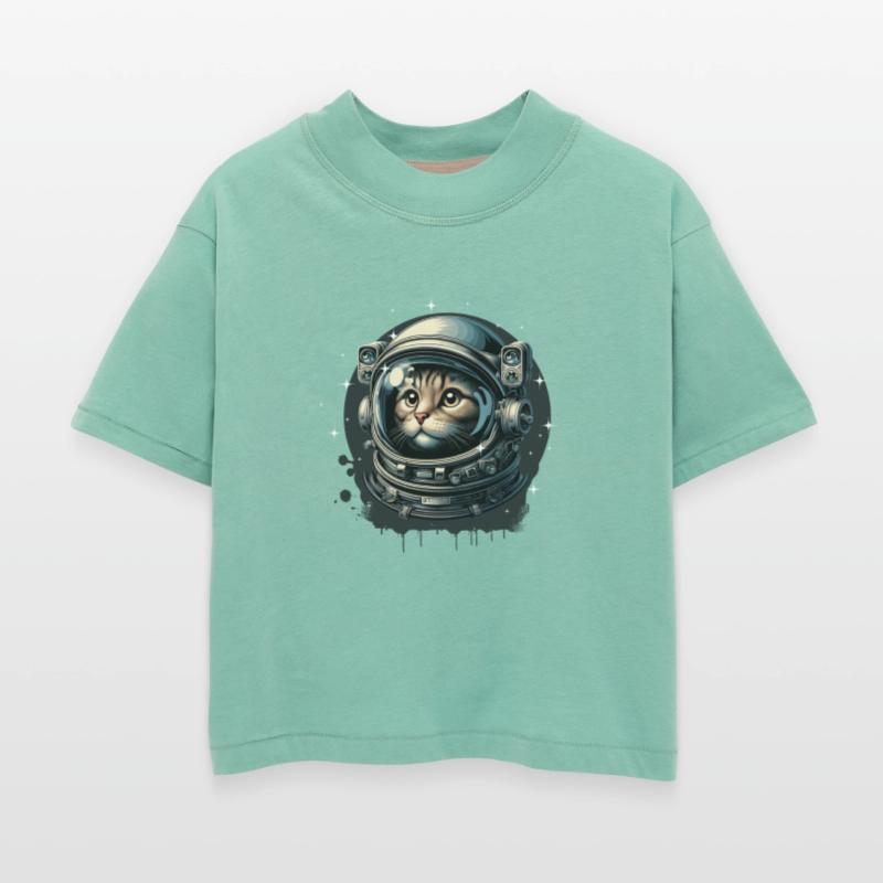 A cat in an astronaut suit