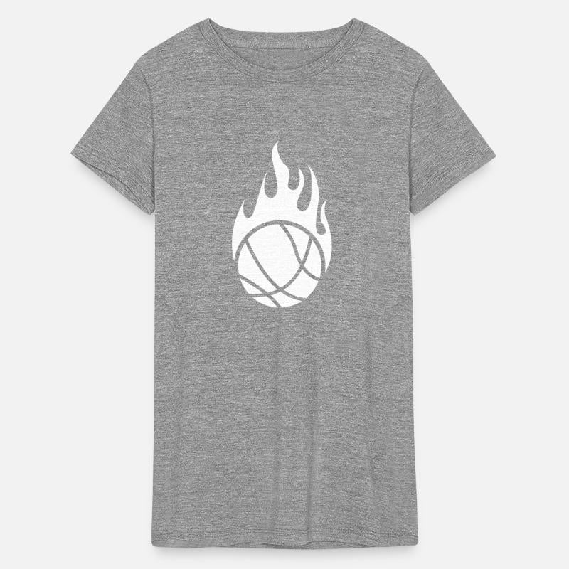 Basketball Ball Flames On Fire Player Heat burning