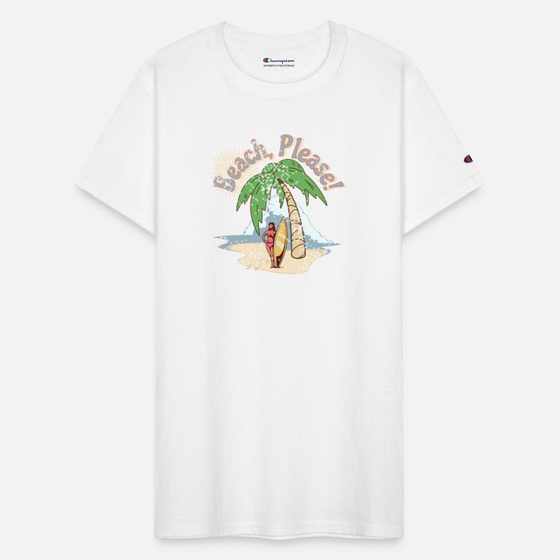 BEACH PLEASE - Distressed
