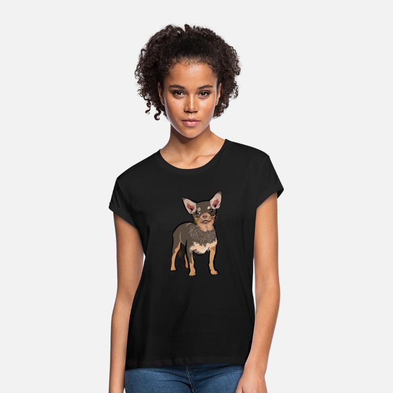 Brown chihuahua dog | chihuahua dog lover t-shirt
