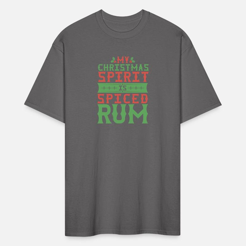 Christmas Spirit is Spiced Rum Funny Bar