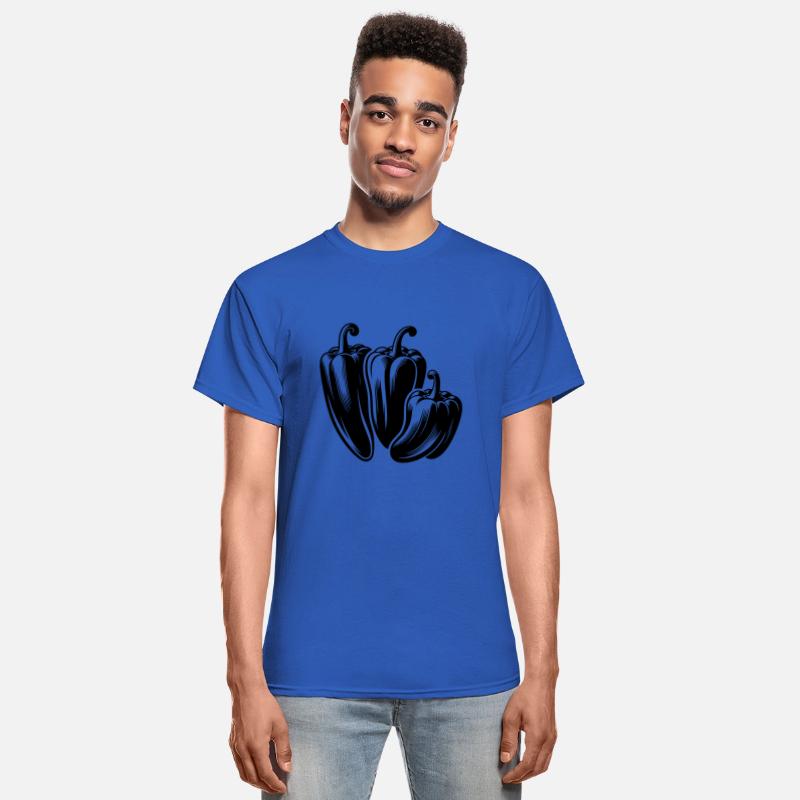 Three Peppers Simple Vegetable Design