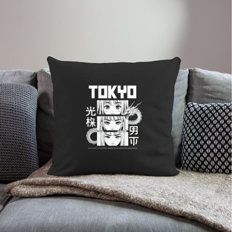 Tokyo-Inspired Manga Female Art Illustration