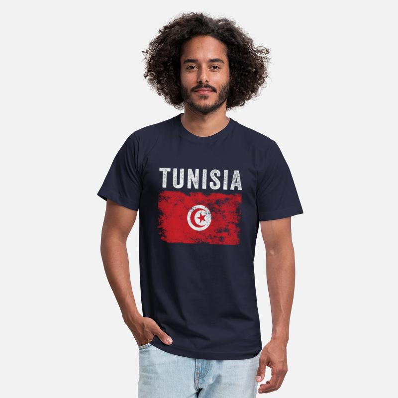 Tunisia Flag Distressed - Tunisian Flag