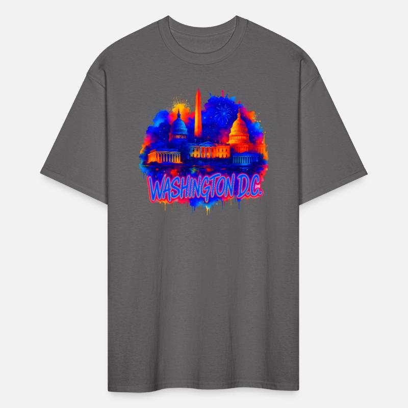 Washington D.C. Skyline Retro Art