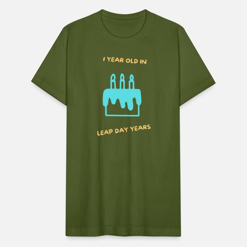 1 Leap Day Year Birthday Tee Blue