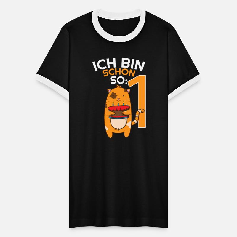 1st Birthday Cat with Cake