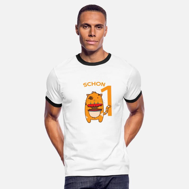 1st Birthday Cat with Cake