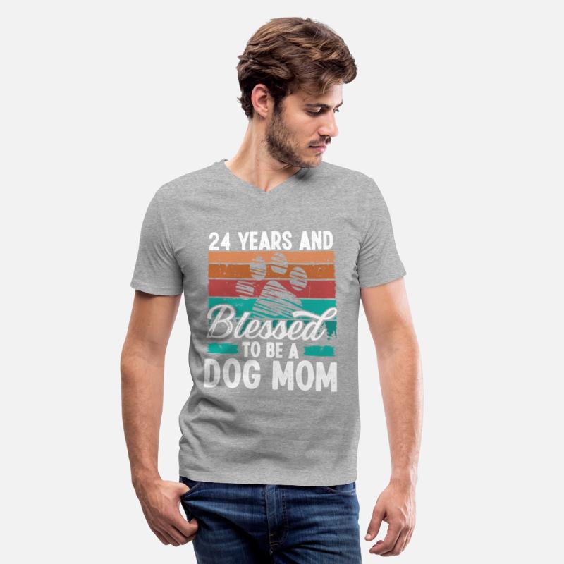 24 Year Old Dog Mom 24 Birthday Retro Dog Mother