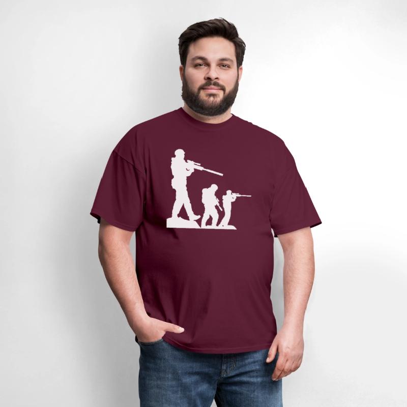 3 Soldiers Crew War Team Freedom Soldier Fighter