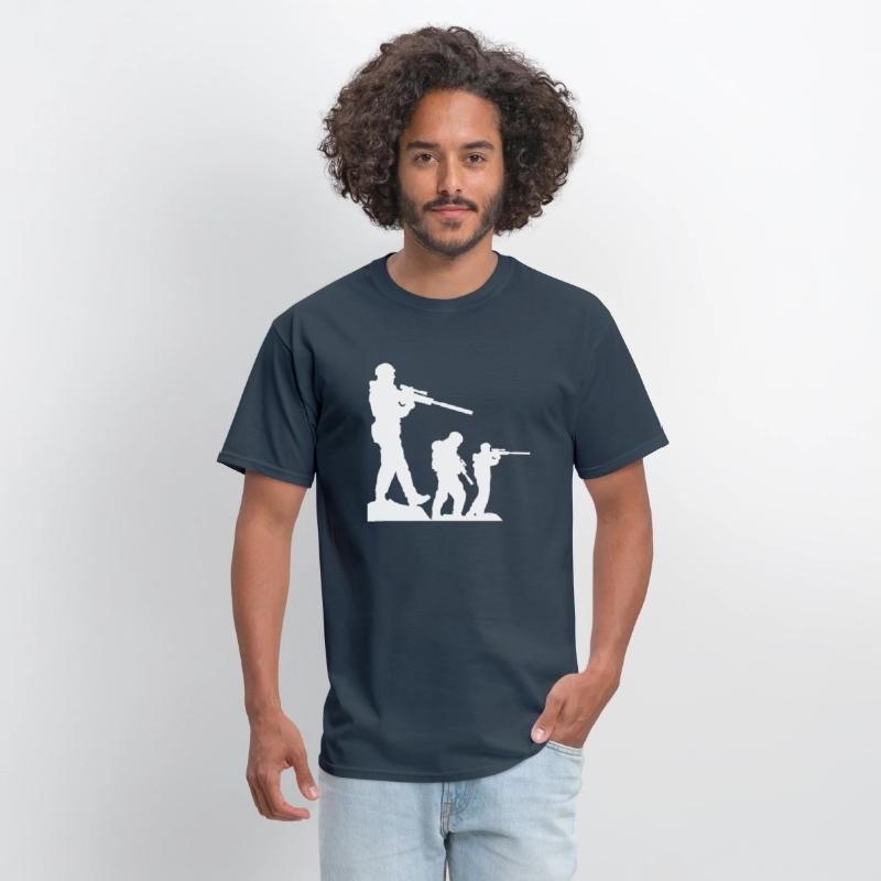 3 Soldiers Crew War Team Freedom Soldier Fighter