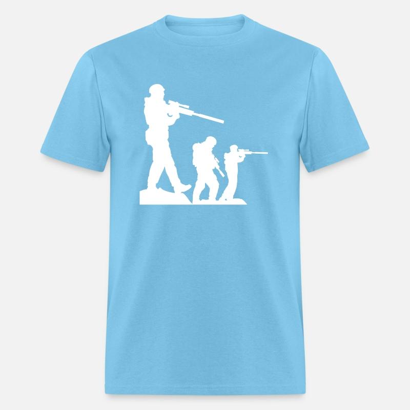 3 Soldiers Crew War Team Freedom Soldier Fighter