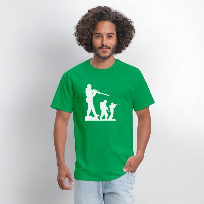 3 Soldiers Crew War Team Freedom Soldier Fighter