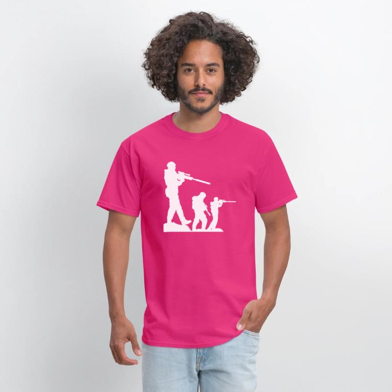 3 Soldiers Crew War Team Freedom Soldier Fighter