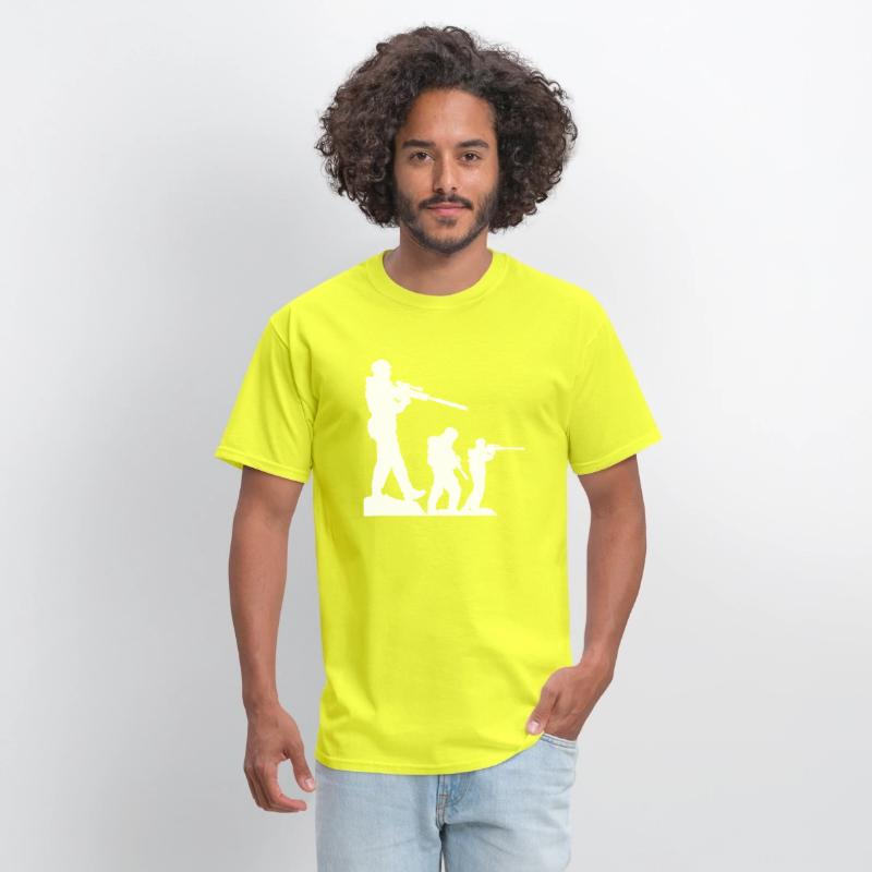 3 Soldiers Crew War Team Freedom Soldier Fighter