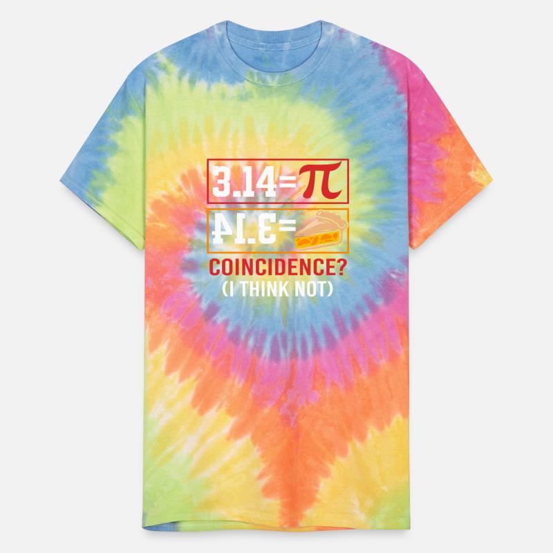 3.14 Pie Coincidence I Think Not Pi Joke Math