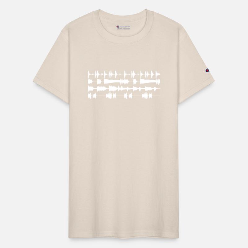 4 track waveforms - white small