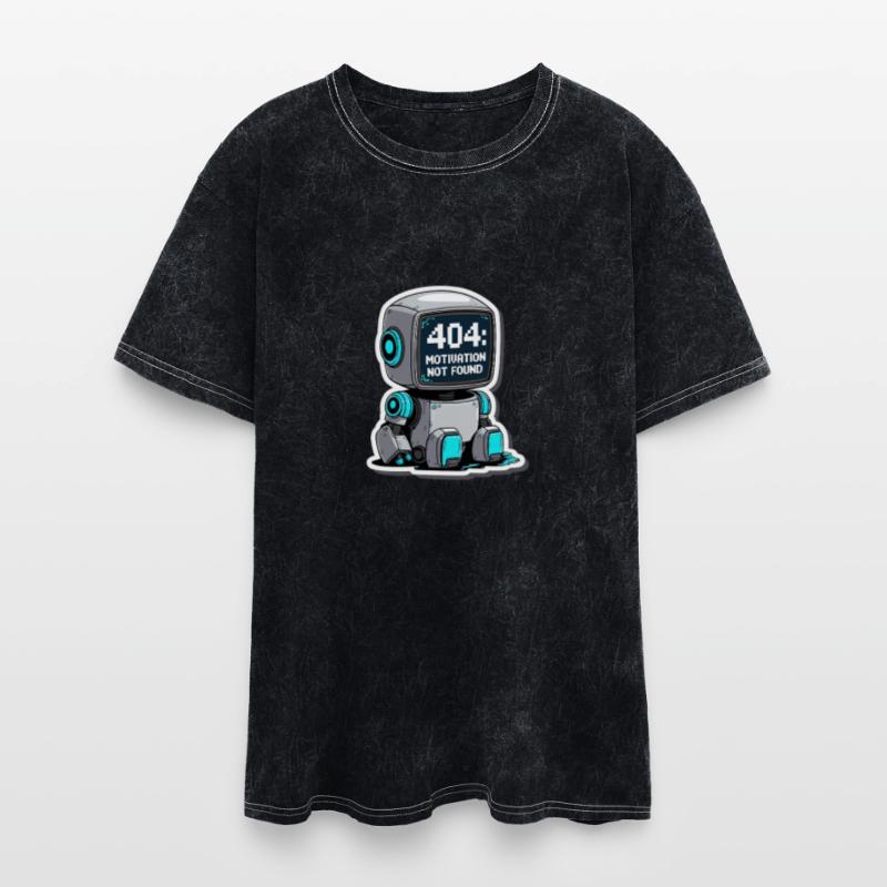 404 Motivation Not Found – Sad Robot Mood