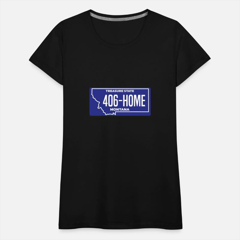 406 Home Montana Map Design for proud Montanans