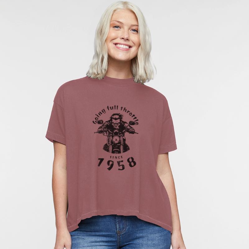 66th birthday Going full throttle since 1958