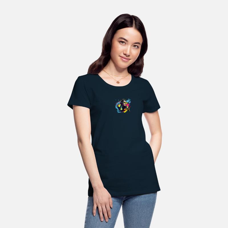 90s Women Wearing Googles Graphic Tee