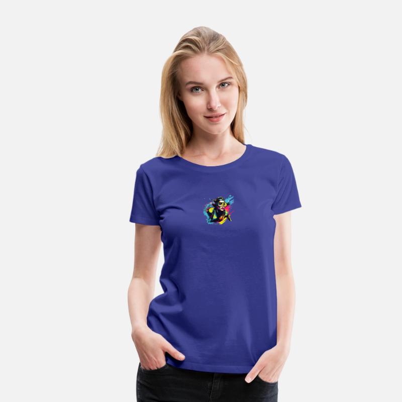 90s Women Wearing Googles Graphic Tee