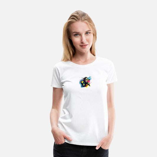 90s Women Wearing Googles Graphic Tee