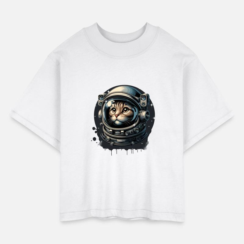 A cat in an astronaut suit