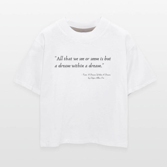 A Quote from "A Dream Within A Dream" by E. A. Poe