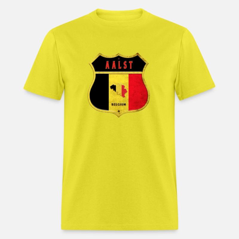 Aalst Belgium coat of arms flags design