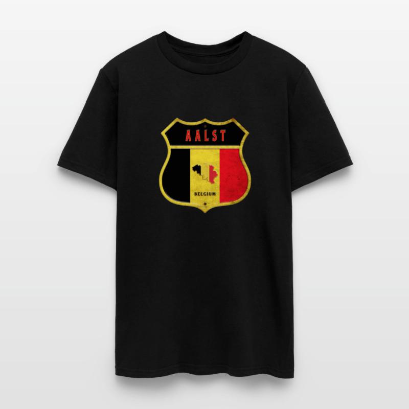 Aalst Belgium coat of arms flags design