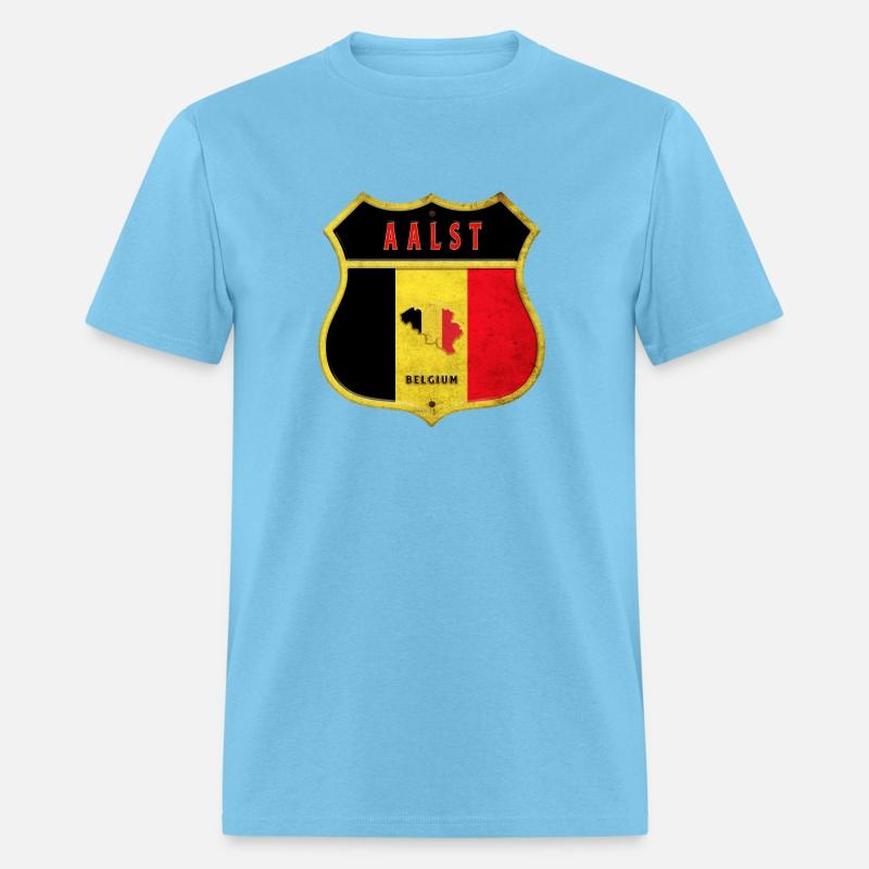 Aalst Belgium coat of arms flags design