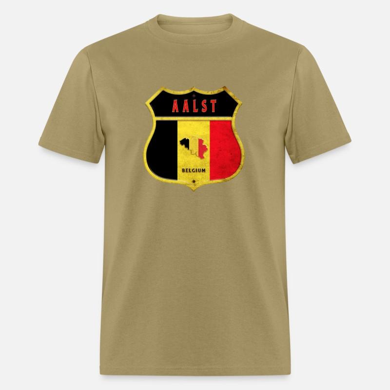 Aalst Belgium coat of arms flags design