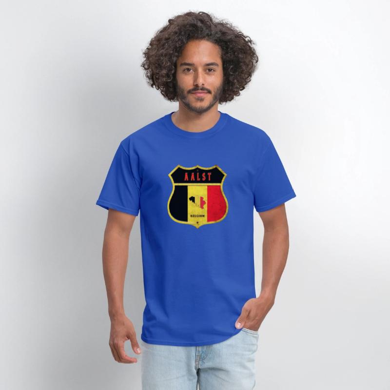 Aalst Belgium coat of arms flags design
