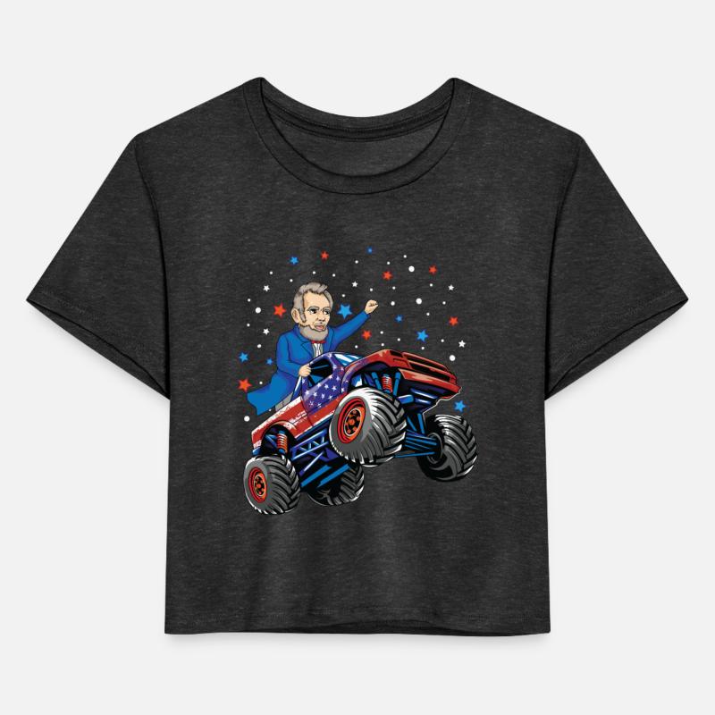 Abraham Lincoln 4th of July Monster Truck USA