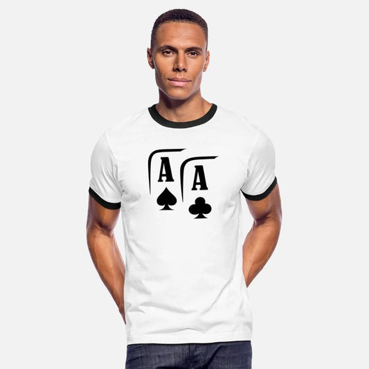 ACE PAIR SPADE CLUBS