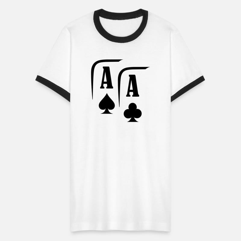 ACE PAIR SPADE CLUBS