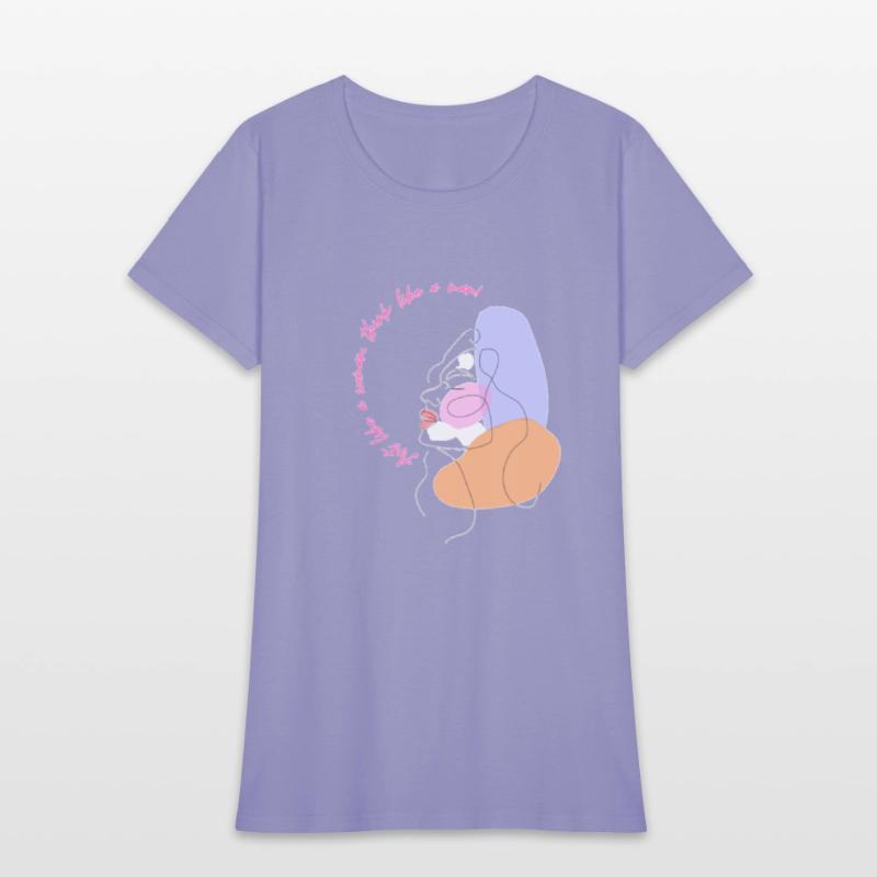 Act like a women think like a men.strang women.