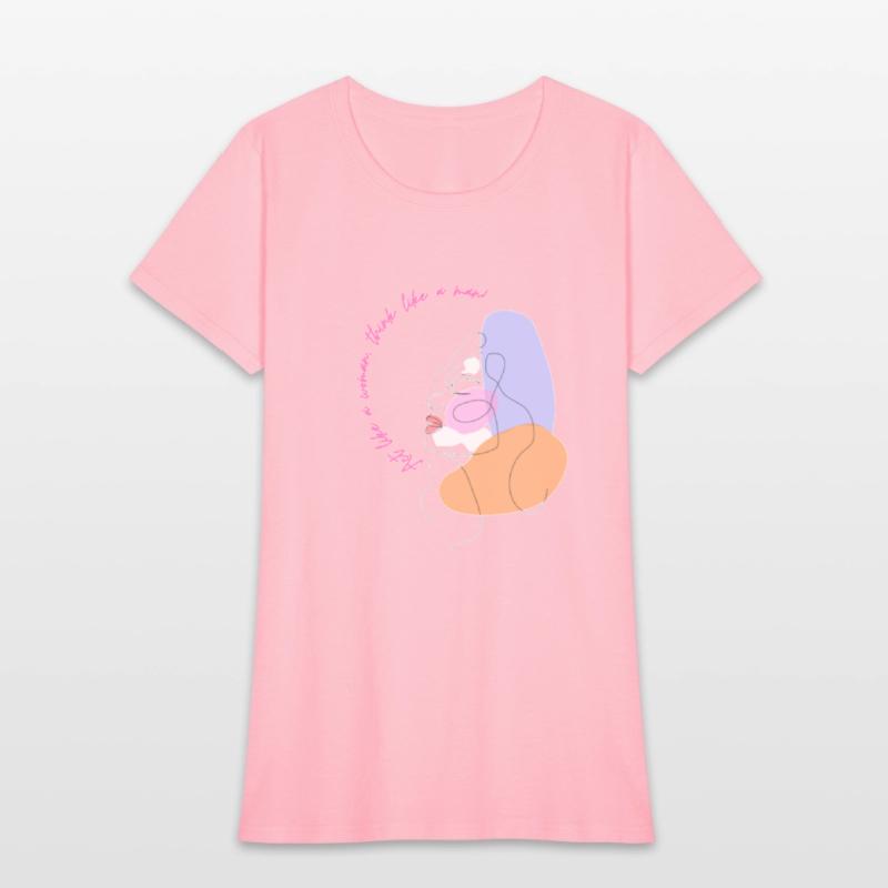 Act like a women think like a men.strang women.