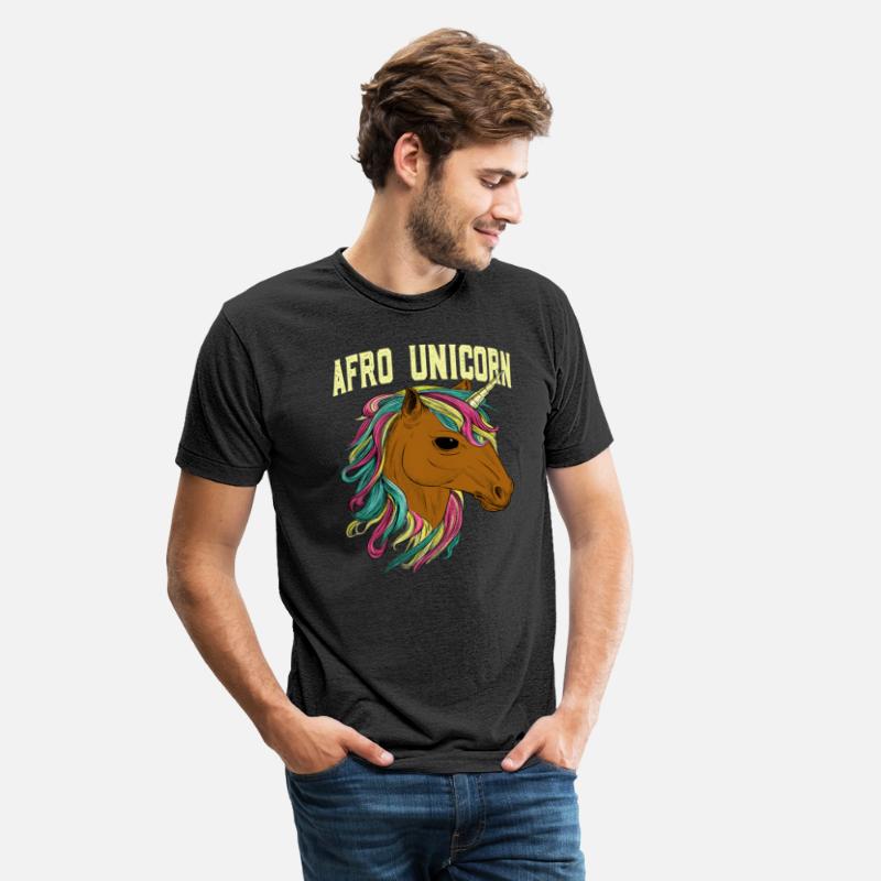 Afro Unicorn Black American Horse Horseback Riding