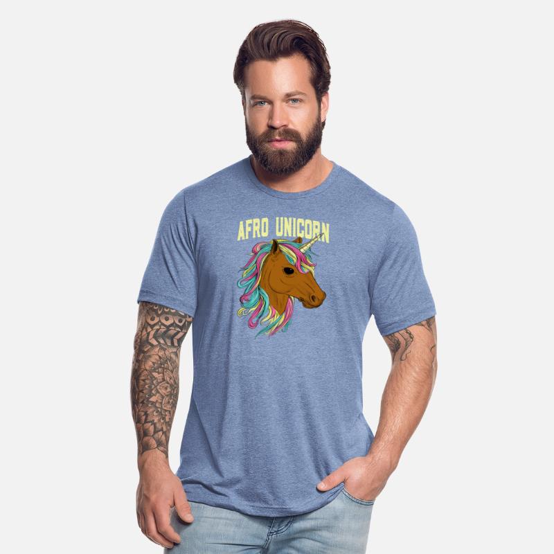 Afro Unicorn Black American Horse Horseback Riding