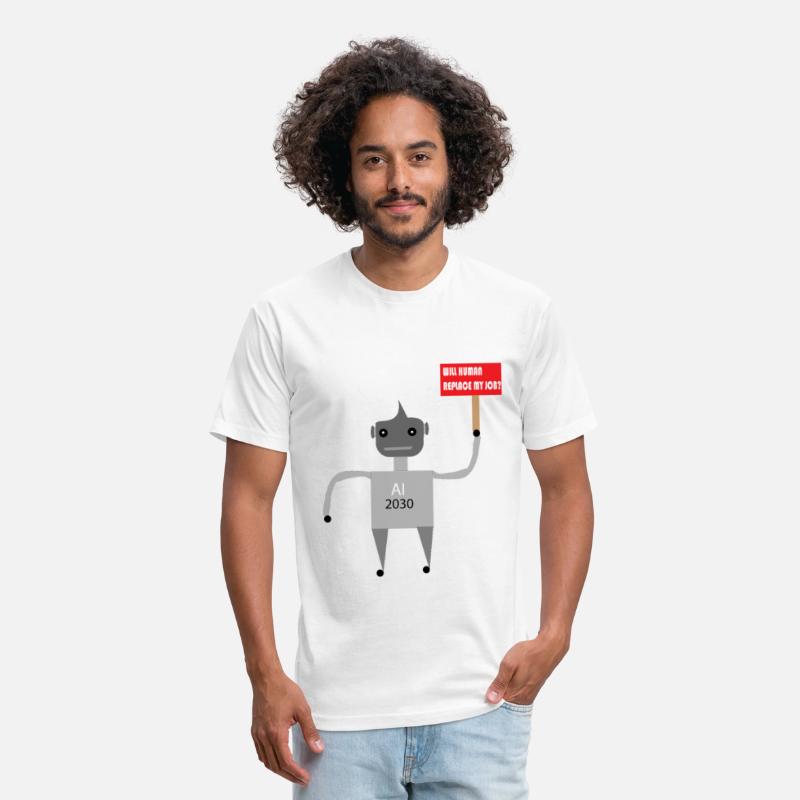 AI Job Replacement Fear - Funny Robot T-Shirt