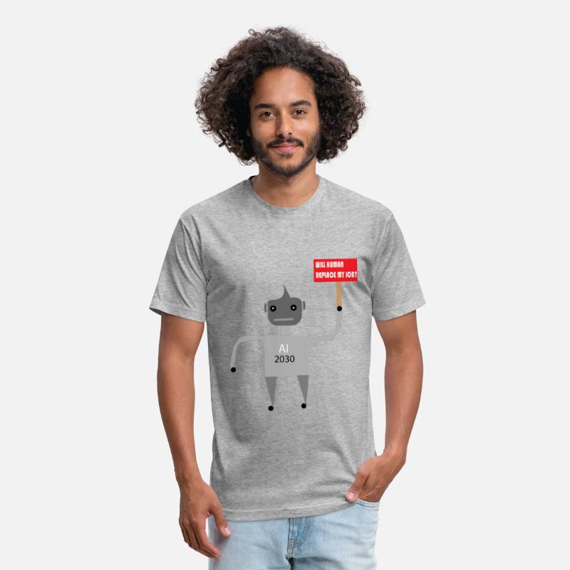 AI Job Replacement Fear - Funny Robot T-Shirt