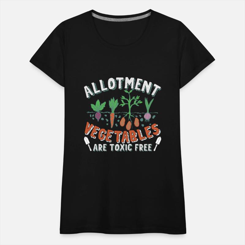 Allotment vegetables are toxic free