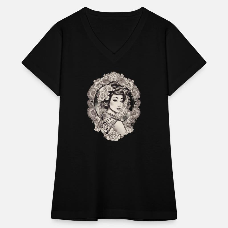 Allure and Charm of Asian Goddess