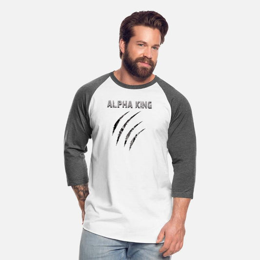 Alpha king | wolf appears through traces of claws