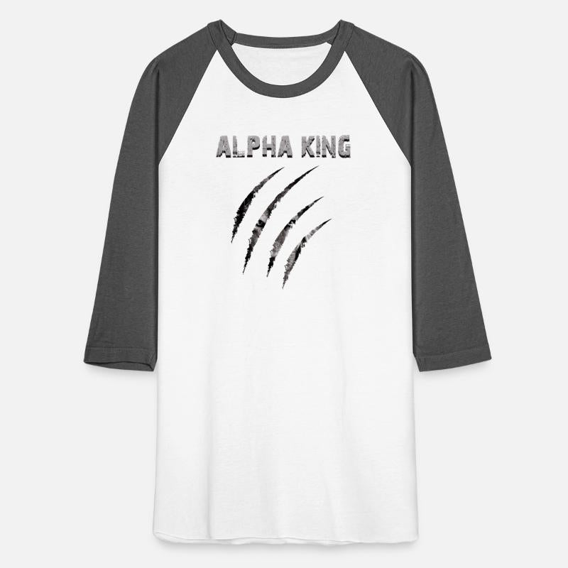 Alpha king | wolf appears through traces of claws