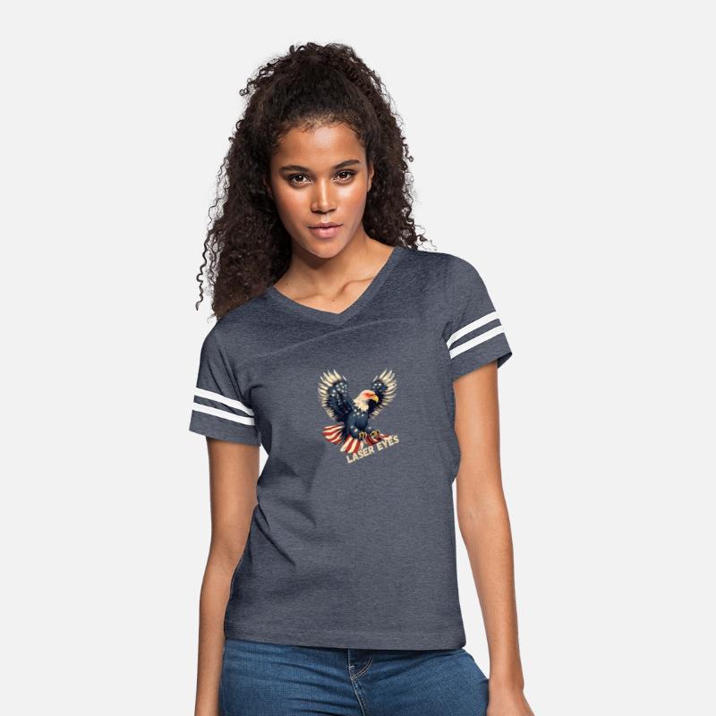 American Eagle Bitcoin Laser Eyes