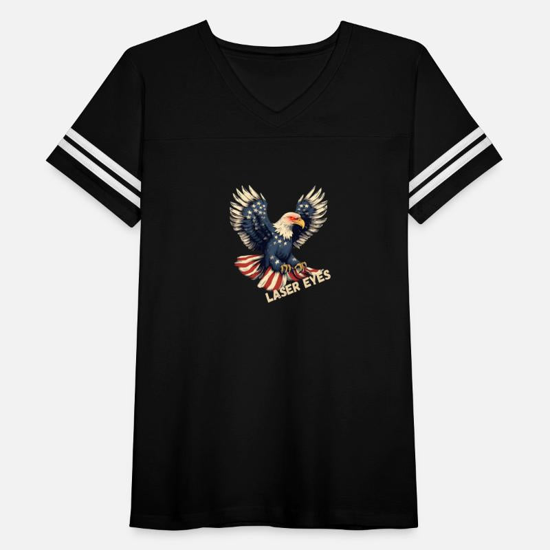 American Eagle Bitcoin Laser Eyes